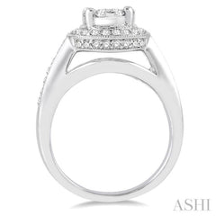 Halo Lovebright Diamond Engagement Ring