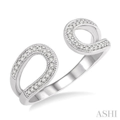 Diamond Fashion Open Ring