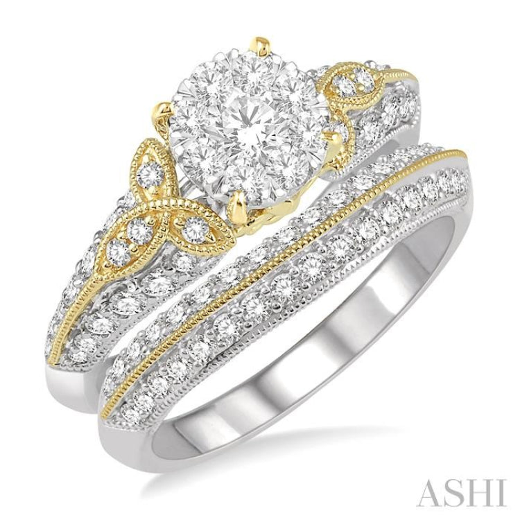 Lovebright Diamond Wedding Set