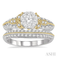 Lovebright Diamond Wedding Set