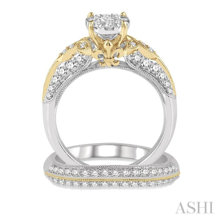 Lovebright Diamond Wedding Set