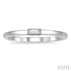 Stackable Petite Baguette Diamond Fashion Ring