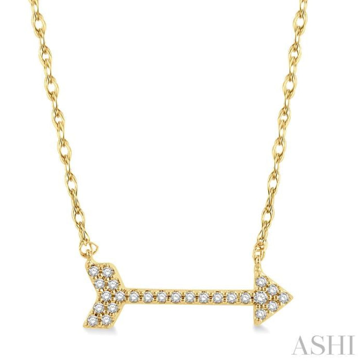 Arrow Diamond Necklace