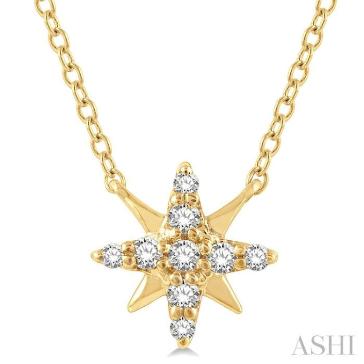 Star Petite Diamond Fashion Pendant