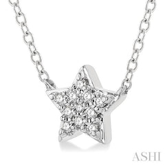 Star Petite Diamond Fashion Pendant