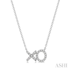 X & O Petite Diamond Fashion Pendant