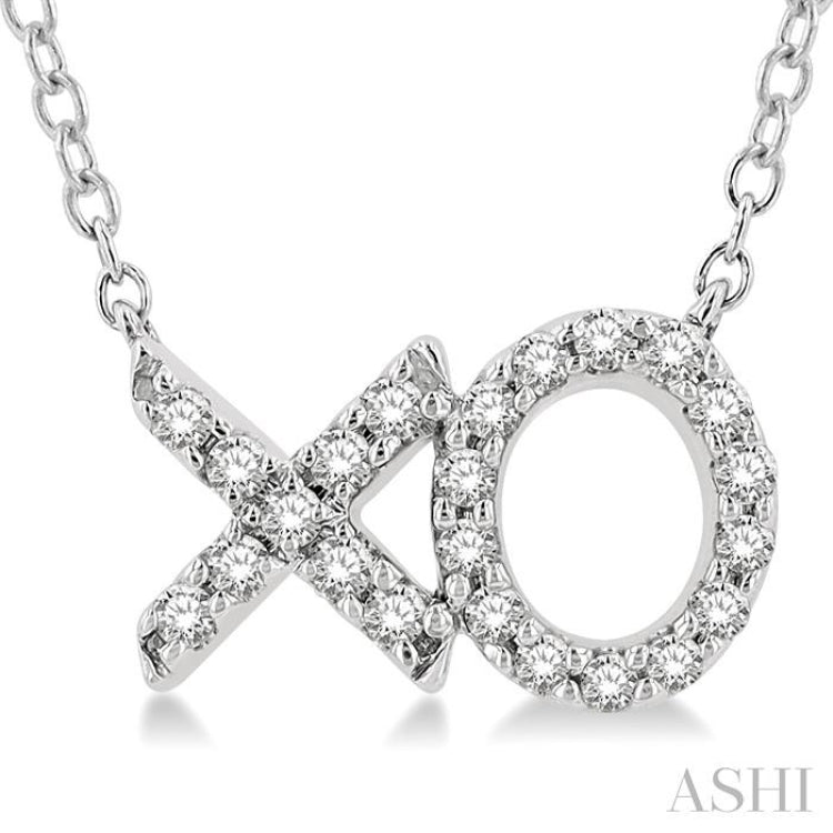 X & O Petite Diamond Fashion Pendant