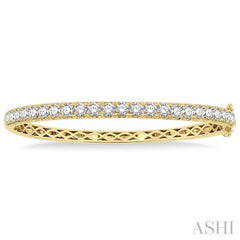 Stackable Diamond Bangle