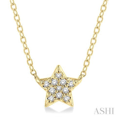 Star Petite Diamond Fashion Pendant