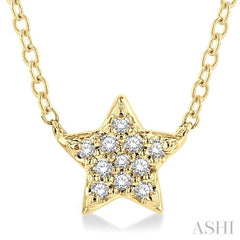 Star Petite Diamond Fashion Pendant