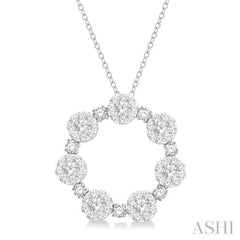 Lovebright Diamond Circle Pendant