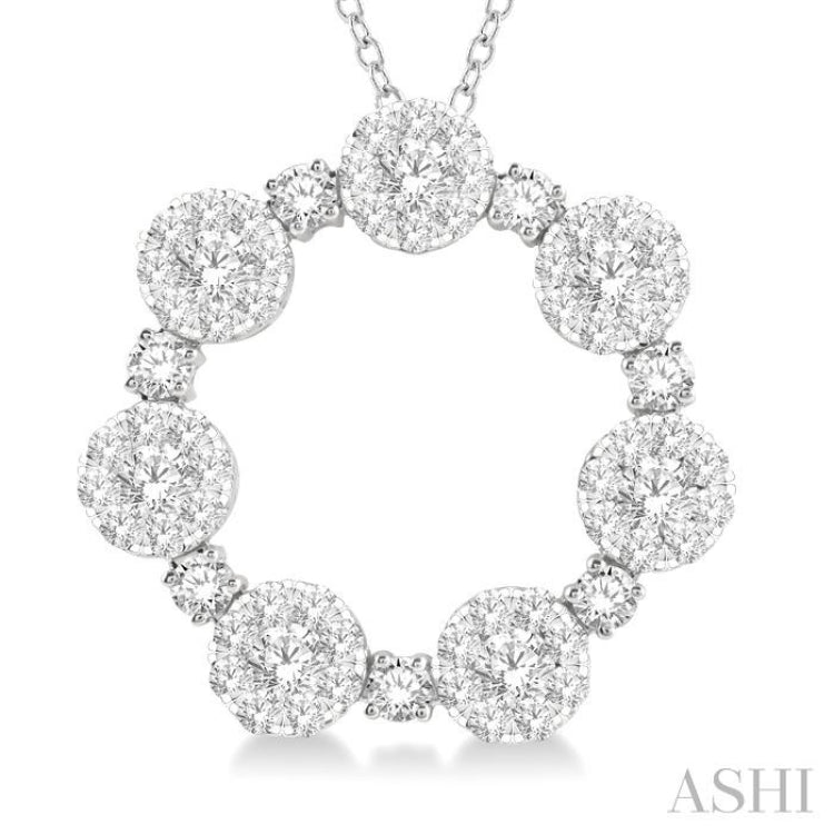 Lovebright Diamond Circle Pendant