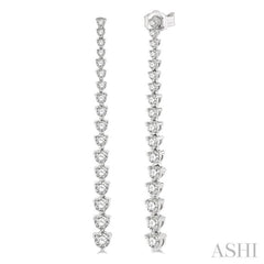 Riviera Diamond Long Earrings