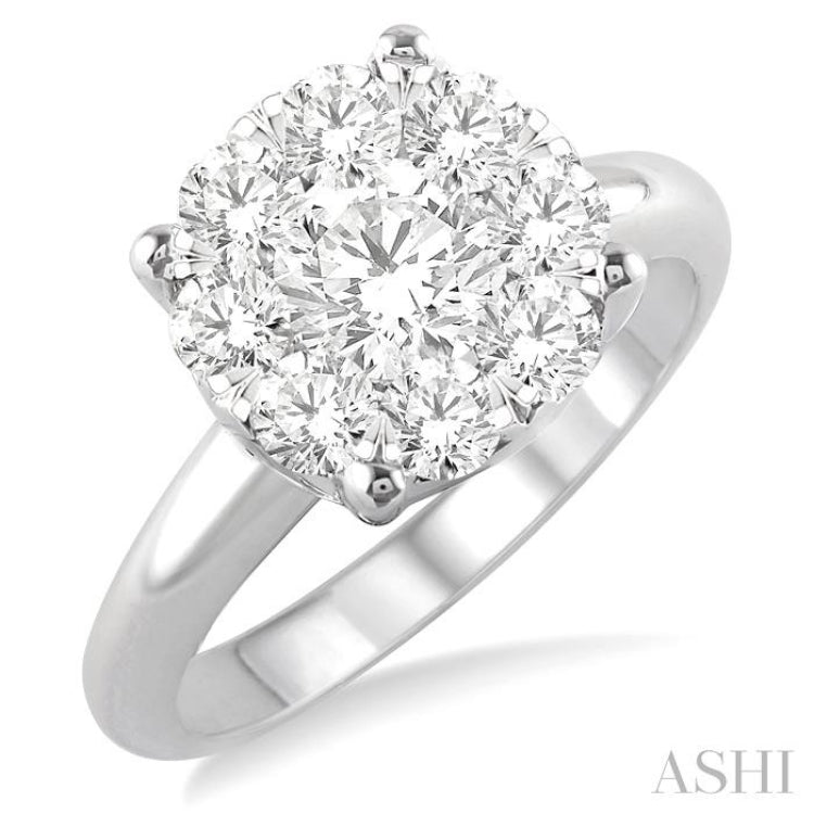 Round Shape Lovebright Essential Diamond Ring