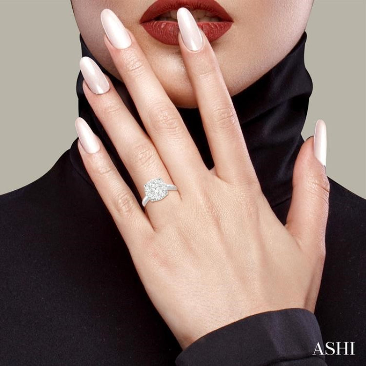 Round Shape Lovebright Essential Diamond Ring