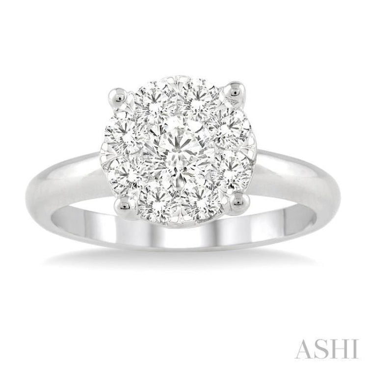 Round Shape Lovebright Essential Diamond Ring