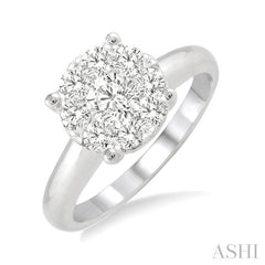 Round Shape Lovebright Essential Diamond Ring