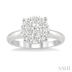 Round Shape Lovebright Essential Diamond Ring