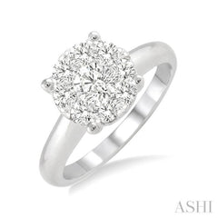 Round Shape Lovebright Essential Diamond Ring