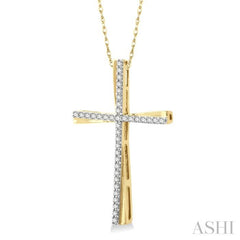 Cross Diamond Fashion Pendant