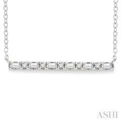 Bar Petite Diamond Fashion Necklace