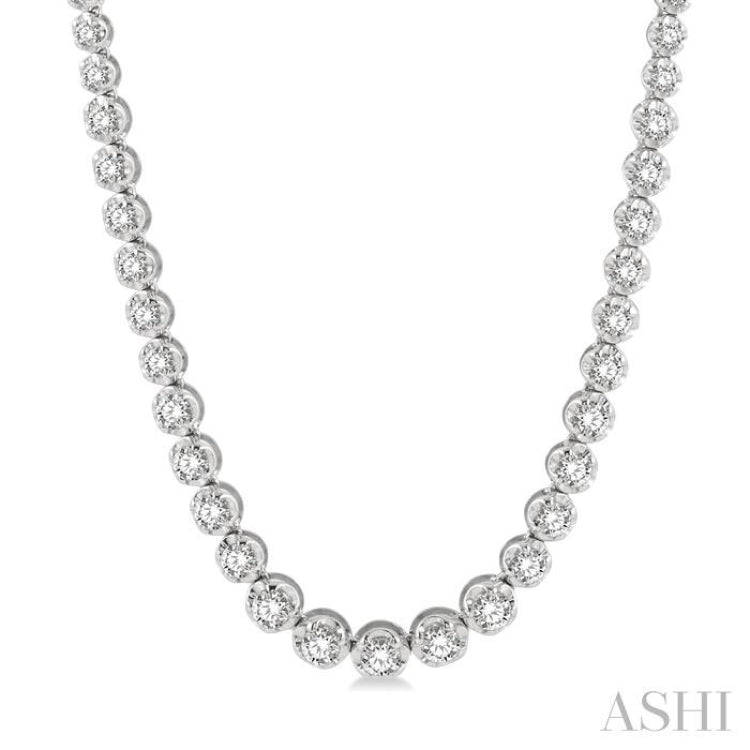 Illusion Diamond Necklace