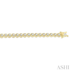 Illusion Diamond Tennis Bracelet