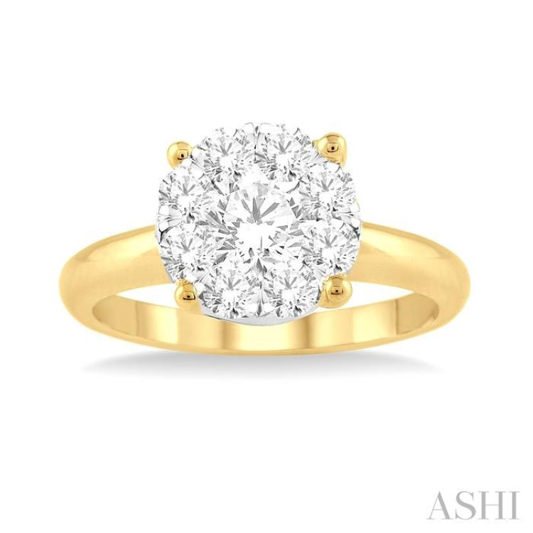 Round Shape Lovebright Essential Diamond Ring