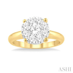 Round Shape Lovebright Essential Diamond Ring