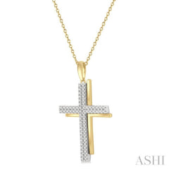 Cross Diamond Pendant