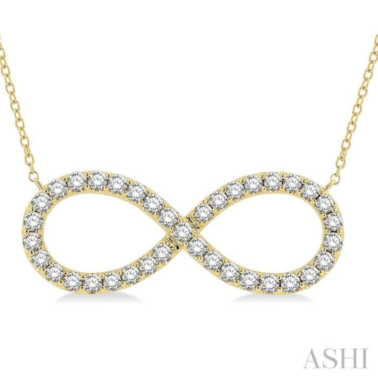 Infinity Diamond Necklace