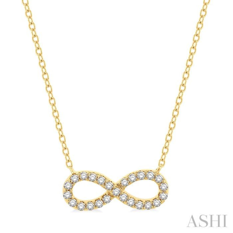 Infinity Diamond Necklace