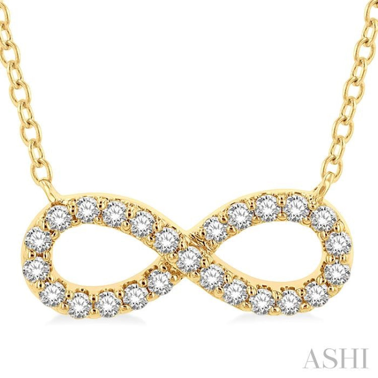 Infinity Diamond Necklace