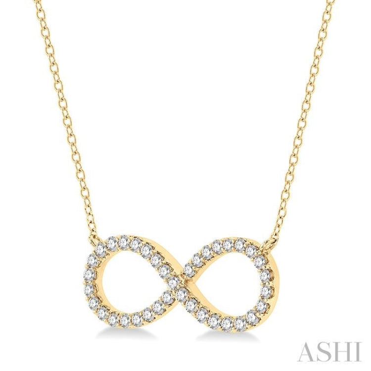 Infinity Diamond Necklace