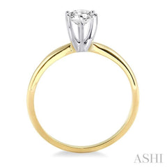 Round Shape Diamond Solitaire Ring