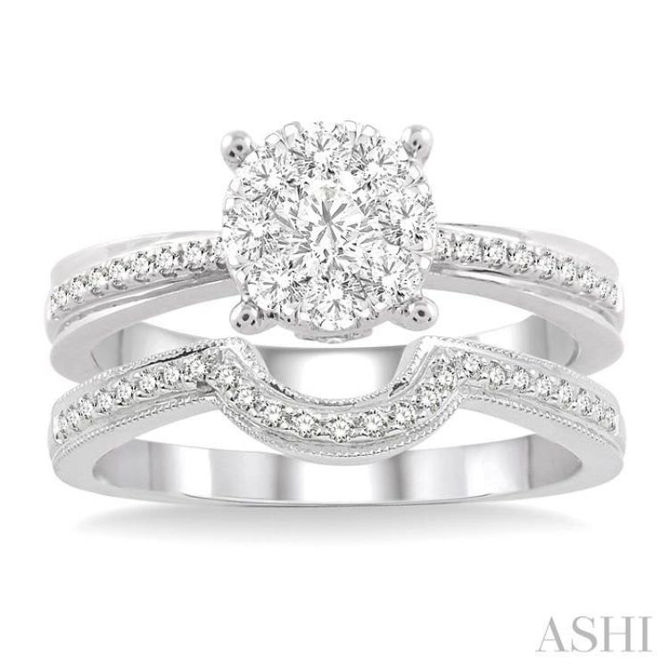 Lovebright Diamond Wedding Set