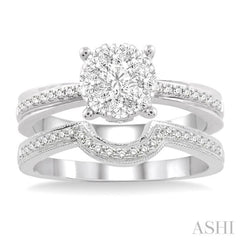 Lovebright Diamond Wedding Set