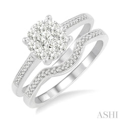 Lovebright Diamond Wedding Set