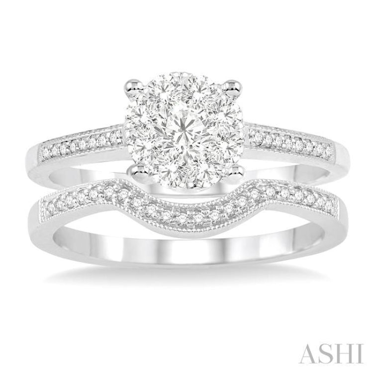 Lovebright Diamond Wedding Set