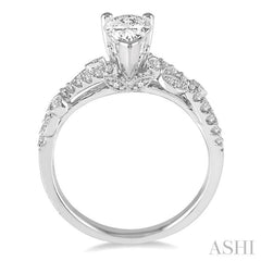 Pear Shape Diamond Engagement Ring