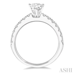 Pear Shape Diamond Engagement Ring