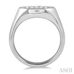 Marquise Shape Lovebright Essential Diamond Signet Ring