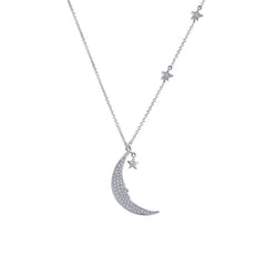 Moon & Star Necklace