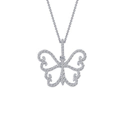 Butterfly Pendant Necklace