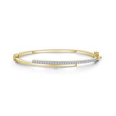 Bypass Bangle Bracelet