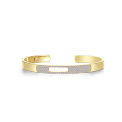 Open Hinged Bangle Bracelet