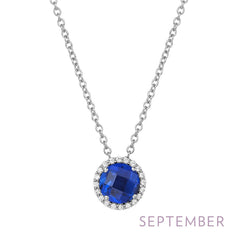 September Birthstone Necklace