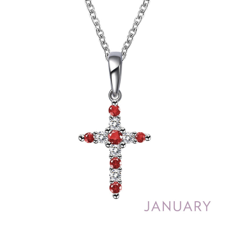 January Birthstone Necklace