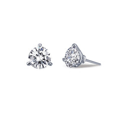 2.5 Ctw Solitaire Stud Earrings