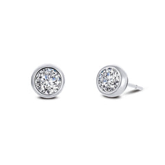 1.3 Ctw Solitaire Stud Earrings